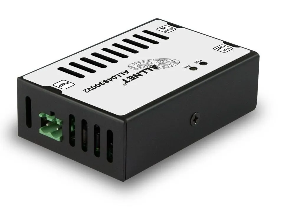 ALLNET PoE Injektor Gigabit / PoE & PoE+ & PoE & LT PoE (15,4W/30W/60W/90W) / Metallgehäuse / "ALL048900v2" – Bild 3