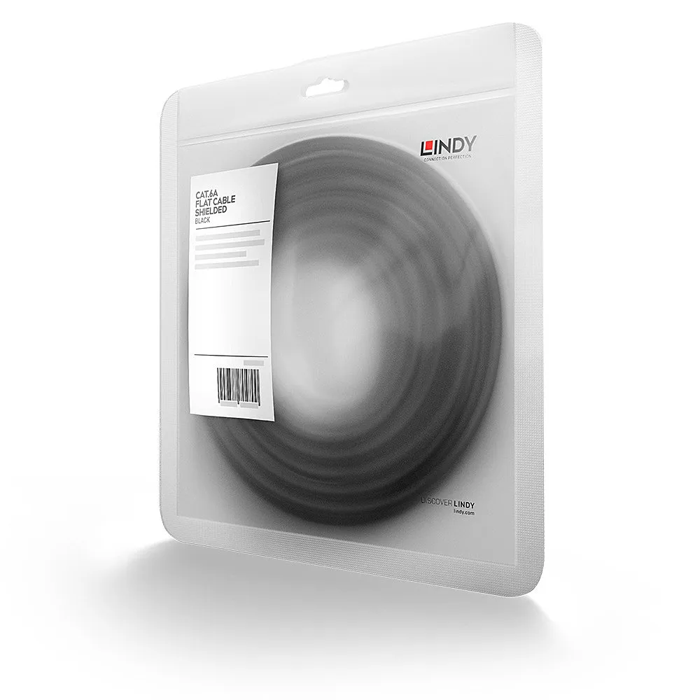 Lindy 47482 Netzwerkkabel Schwarz 2 m Cat6a U/FTP (STP) – Bild 2