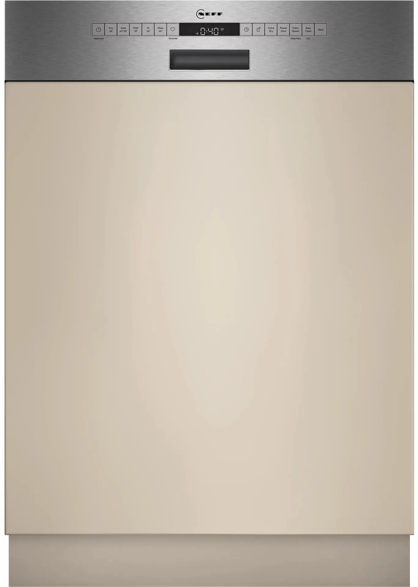 Neff S145HTS01E Spülmaschine Halb integriert 13 Maßgedecke D Neff S145HTS01E Spülmaschine Halb integriert 13 Maßgedecke D