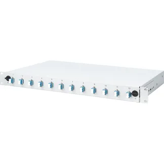 LWL Spleißbox, bestückt, LC, OS2 LWL Spleißbox, bestückt, LC, OS2