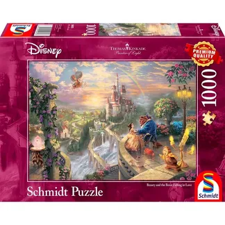 Thomas Kinkade Studios: Disney Dreams Collection -Die Schöne und das Biest, Puzzle Thomas Kinkade Studios: Disney Dreams Collection -Die Schöne und das Biest, Puzzle