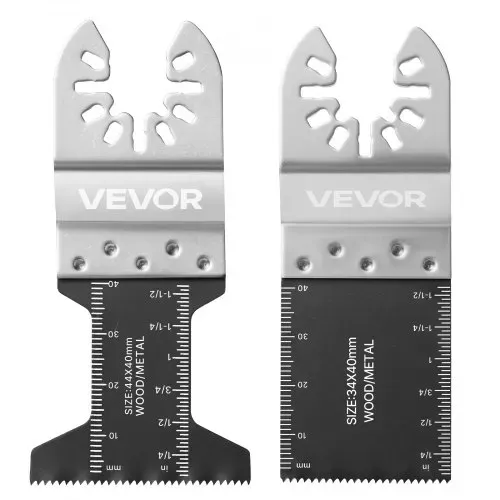 VEVOR 160 Stk.Oszillierwerkzeug Zubehör Set, Multitool Zubehör Inkl. 36 Oszillierender Sägeblätter 2 Schleifpads 2 Schaber 120 Schleifpapiere, Mehrfachwerkzeug Zubehör für Holz Kunststoff & Metall – Bild 9