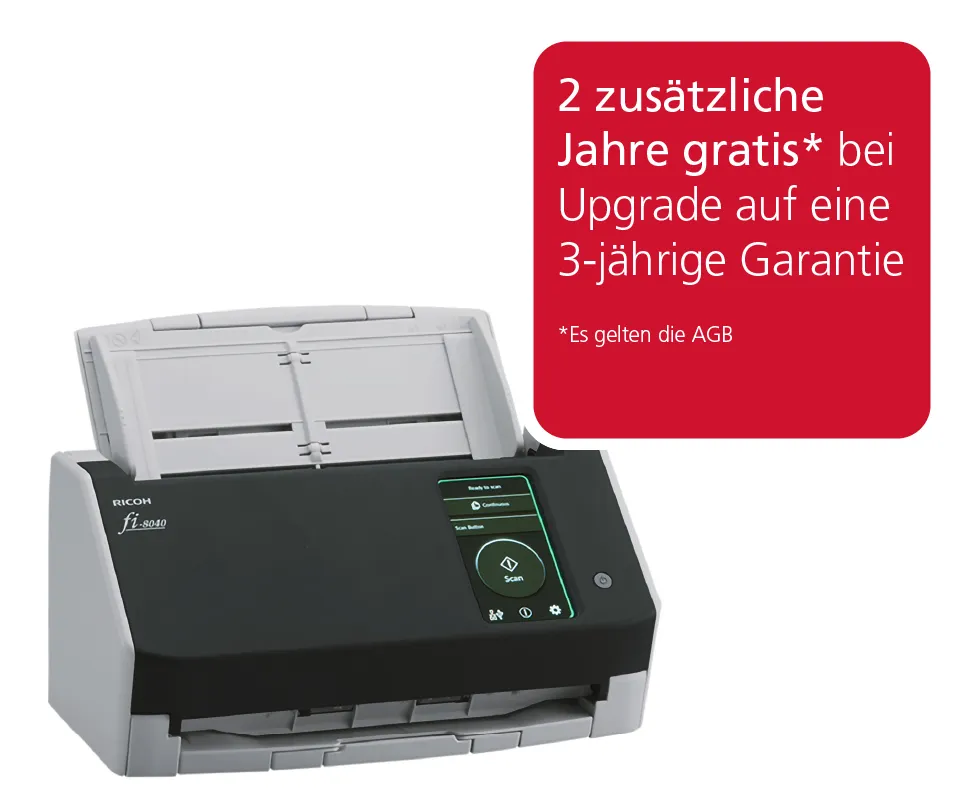 Ricoh fi-8040 ADF + Scanner mit manueller Zuführung 600 x 600 DPI A4 Schwarz, Grau – Bild 2