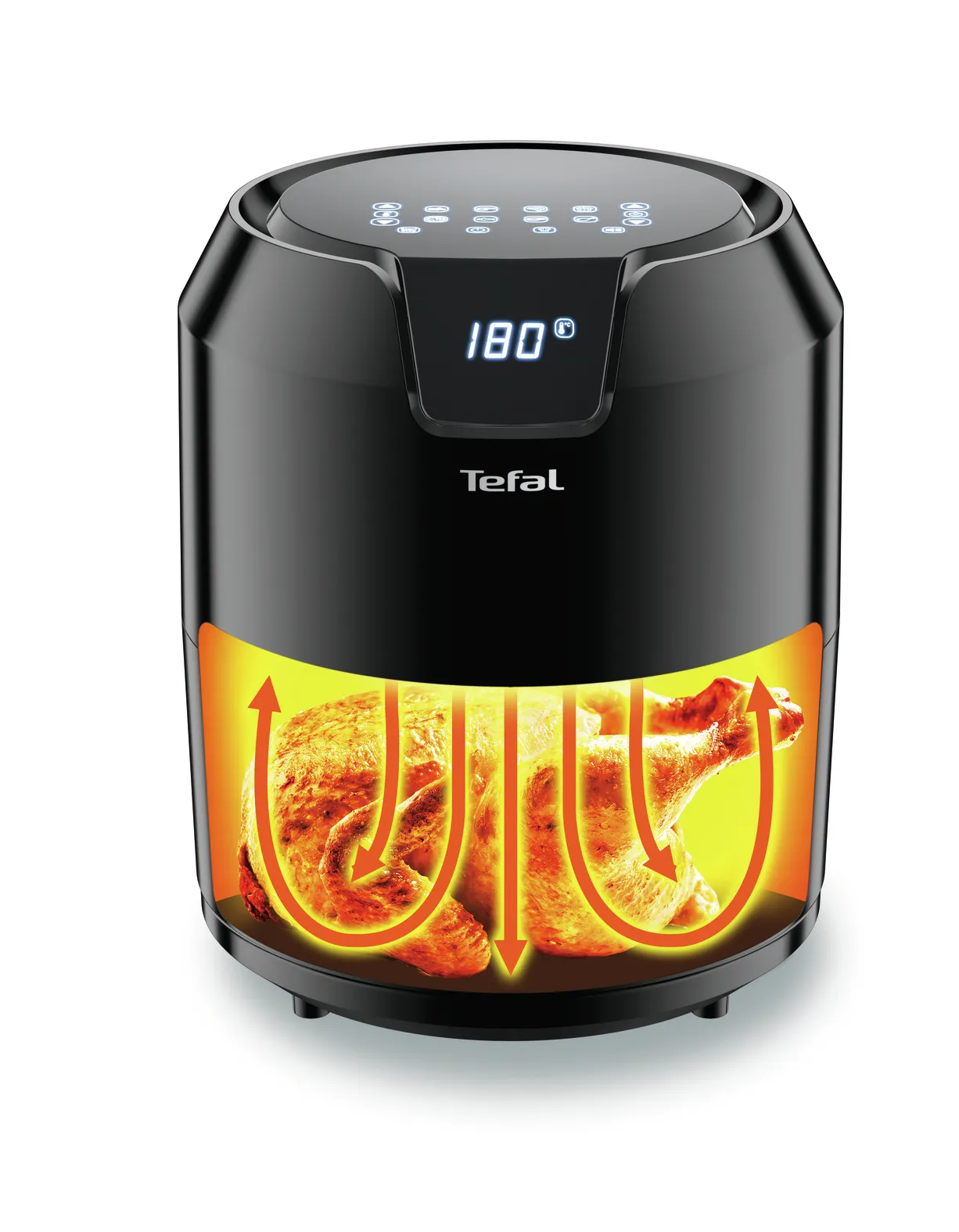 Tefal Easy Fry Precision EY4018 Einzelbild 4,2 l Eigenständig 1500 W Heißluftfritteuse Schwarz – Bild 6