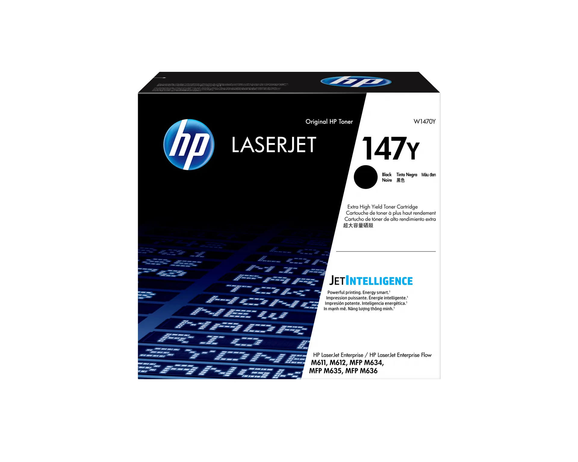 HP 147Y Schwarz Original LaserJet Tonerkartusche mit sehr hoher Reichweite HP 147Y Schwarz Original LaserJet Tonerkartusche mit sehr hoher Reichweite