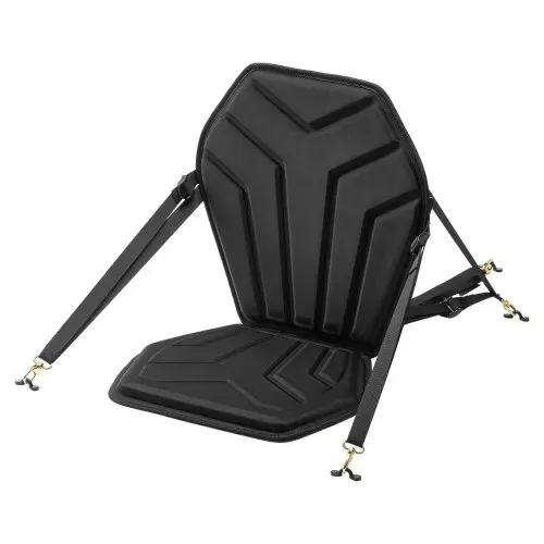 VEVOR 1 x Kajaksitz 31 mm Dicke, Gepolsterter Sitz für Paddleboard, Bootssitz mit Rückenlehne & Aufbewahrungstasche & Verstellbaren Gurten & Sechseckigem Sitzkissen für SUP Kanu Angelboot – Bild 10