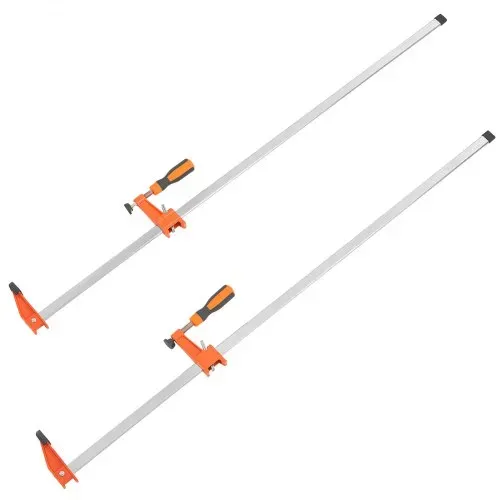 VEVOR Stangenklemmen für die Holzbearbeitung, F-Klemme, 2er-Pack, 91,4cm Klemme/Spreizer, 272,16kg Last VEVOR Stangenklemmen für die Holzbearbeitung, F-Klemme, 2er-Pack, 91,4cm Klemme/Spreizer, 272,16kg Last