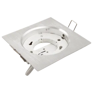 Einbaurahmen McShine “DL-304“ eckig, 108x108mm, GX53, Eisen gebürstet Einbaurahmen McShine “DL-304“ eckig, 108x108mm, GX53, Eisen gebürstet