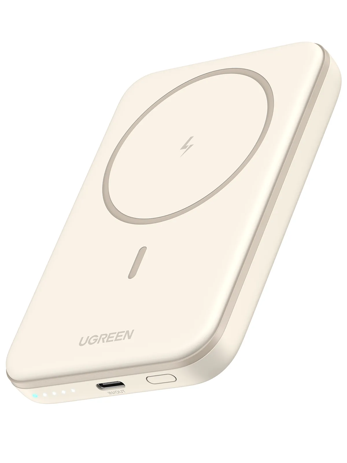 Ugreen 25207 Powerbank 5000 mAh Kabelloses Aufladen Schwarz – Bild 3