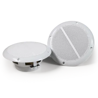 Decken- und Wandaußenlautsprecher HOLLYWOOD “WL-15“, Ø 148mm, 80 Watt, weiß, Paar Decken- und Wandaußenlautsprecher HOLLYWOOD “WL-15“, Ø 148mm, 80 Watt, weiß, Paar