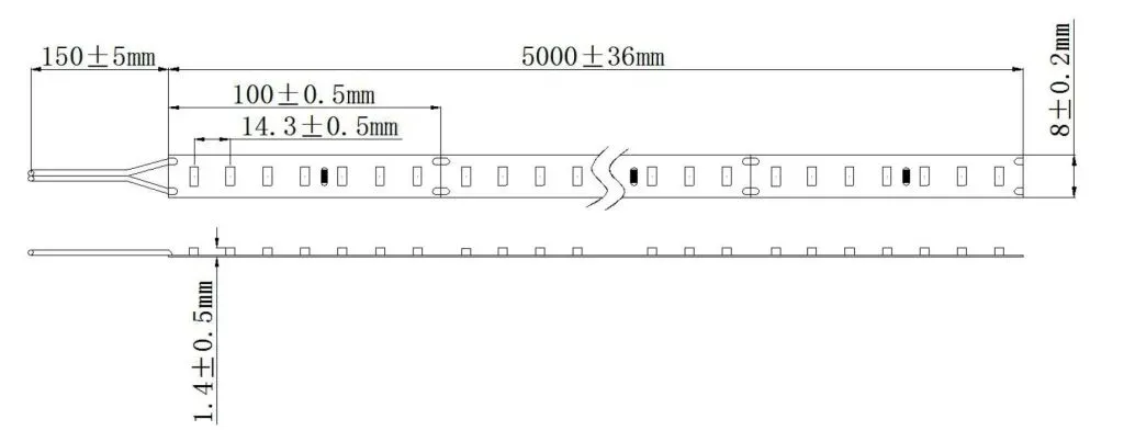 Synergy 21 LED Flex Strip 2210 - 70 NW DC24V 36W IP20 CRI>90 – Bild 2