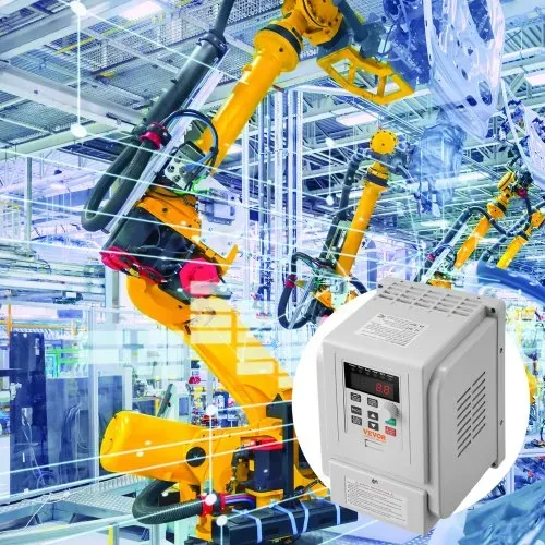 VEVOR 4kW 18A 5PS Frequenzumrichter VFD AC 220–240V Frequenzregler Drehzahlregler Frequenzwandler Wechselrichtermotor VFD Inverter Variable Frequency Driver inkl. 20cm Steuerkabel – Bild 7
