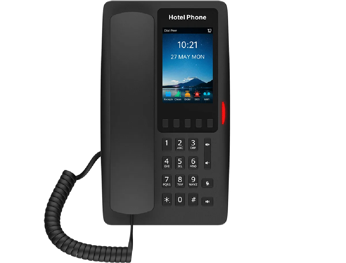 Fanvil H6W-Black, H6W-Black---WiFi Hotel Phone / – Bild 2