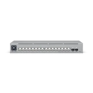 Ubiquiti Switch full managed Layer3 18 Port • 4x 2,5 GbE • 12x GbE • PoE Budget 180W • 4x PoE bt • 12x PoE at • 2x SFP+ • UniFi • USW-Pro-Max-16-PoE Ubiquiti Switch full managed Layer3 18 Port • 4x 2,5 GbE • 12x GbE • PoE Budget 180W • 4x PoE bt • 12x PoE at • 2x SFP+ • UniFi • USW-Pro-Max-16-PoE