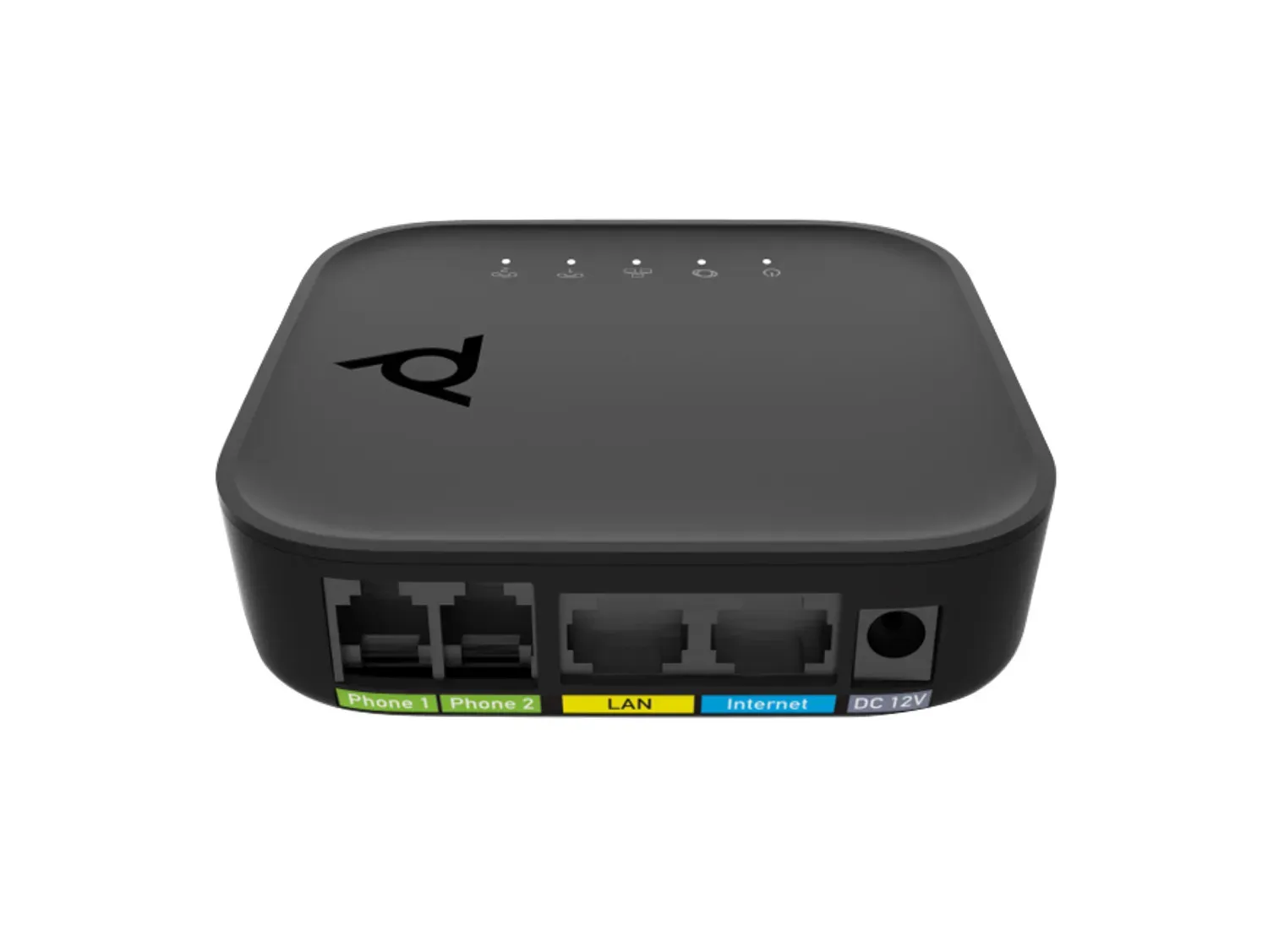 HP Poly ATA 402 2FXS Voice-Port VoIP-Adapter mit offenem SIP und Netzteil – Bild 2
