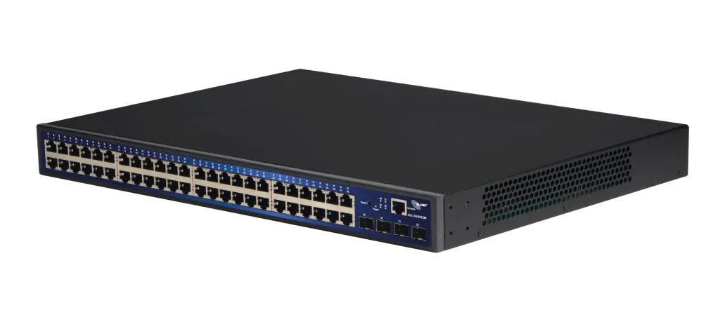 ALLNET Switch smart managed 48 Port Gigabit / 48x LAN / 4x SFP / Lüfterlos / 19" / "ALL-SG8452M" – Bild 2