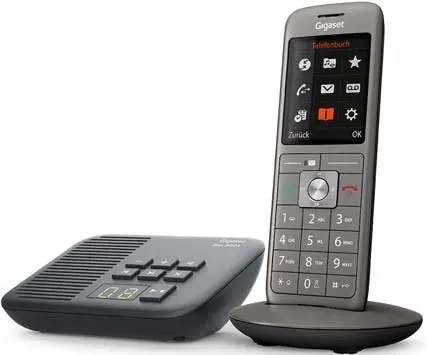 Gigaset CL660A mit 200 Box anthrazit Gigaset CL660A mit 200 Box anthrazit