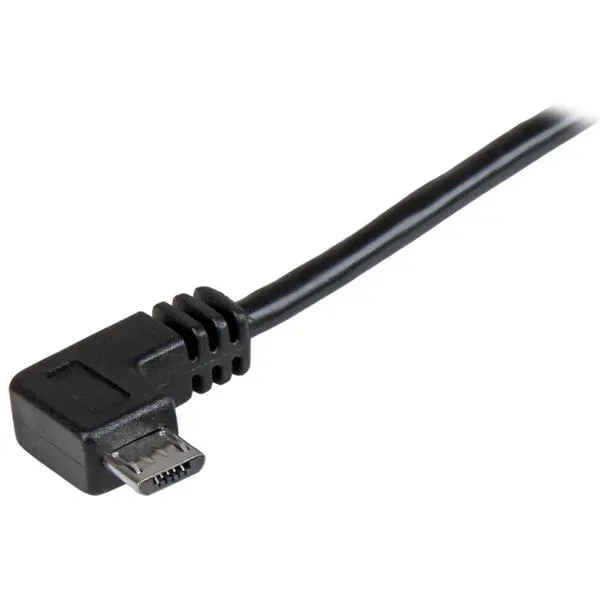 StarTech.com Micro USB Lade- und Sync-Kabel St/St - Rechts gewinkelt Micro-USB - 0,5m – Bild 2