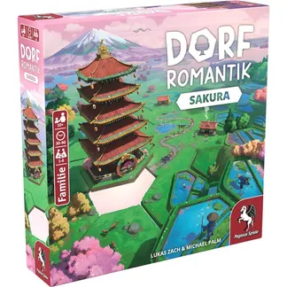 Dorfromantik – Sakura, Brettspiel Dorfromantik – Sakura, Brettspiel