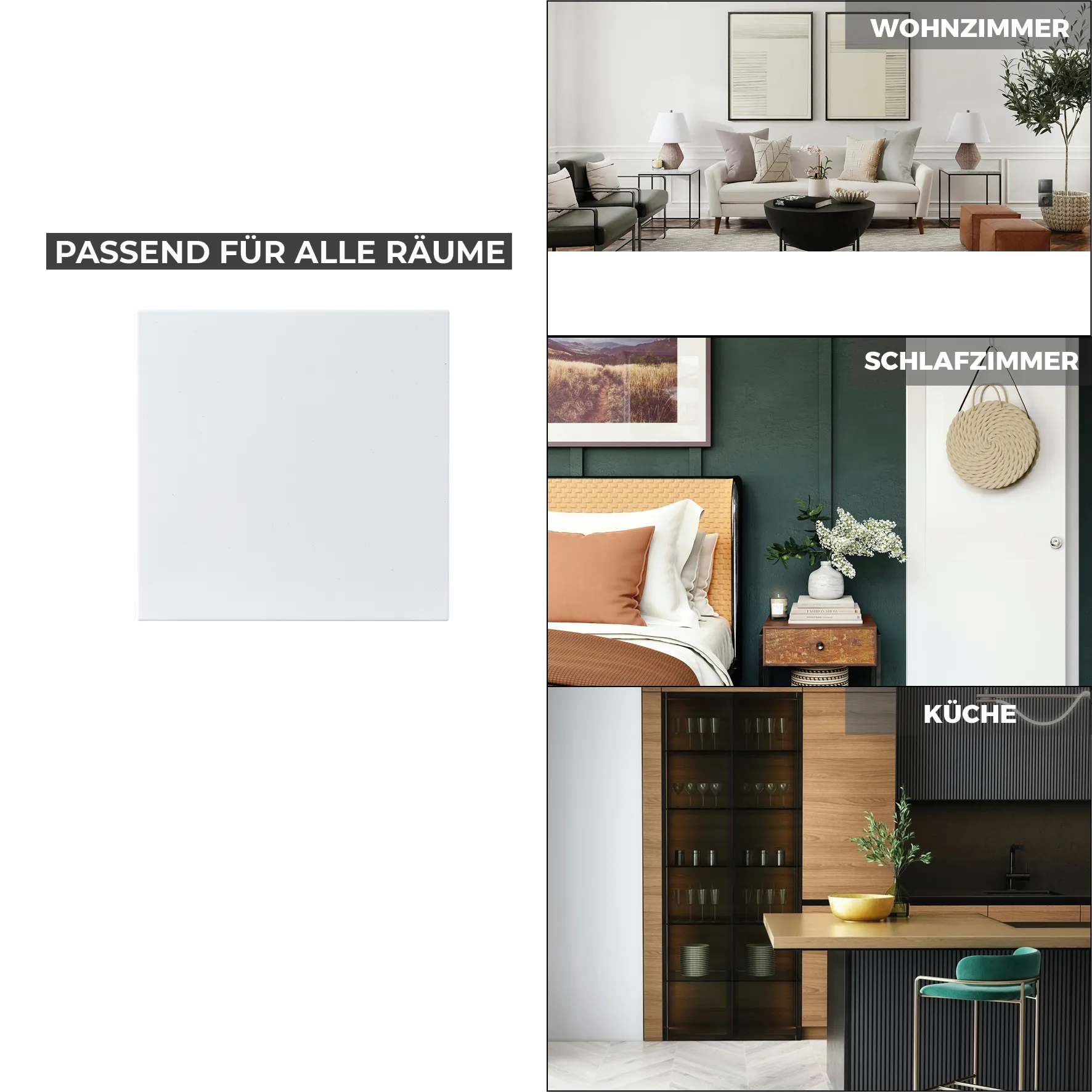 Kreuzschalter McPower ''Shallow'' 250V~/10A, UP, Steckanschluss, weiß – Bild 5