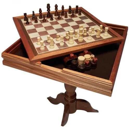 VEVOR Schachspiel aus Holz, 650 x 650 x 675 mm Schachspielset, Desktop Schachbrettspiele mit Schachfiguren, Schachset Set für Party Familie Aktivitäten, Reiseschach, Kinder, Chess Board VEVOR Schachspiel aus Holz, 650 x 650 x 675 mm Schachspielset, Desktop Schachbrettspiele mit Schachfiguren, Schachset Set für Party Familie Aktivitäten, Reiseschach, Kinder, Chess Board