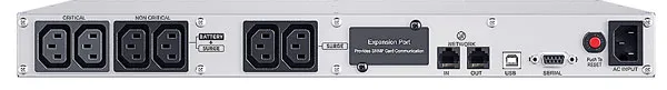 CyberPower USV, PFC-Serie, 19" 1HE, 1500VA/900W, Line-Interactive, reiner Sinus, USB/RS232, – Bild 3