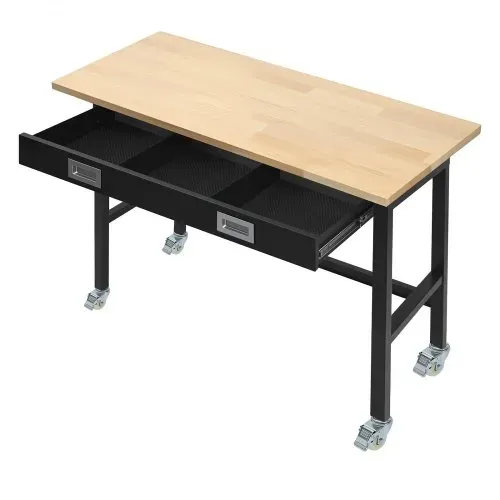 VEVOR Werkbank 1220x610 mm, Werktisch 680 kg, Garagentisch mit Schubladen & Rollen, Werkstatttisch, Werkzeugtisch, Werkstatteinrichtung, Multifunktionstisch für Garage, Werkstatt, Büro & Zuhause – Bild 10