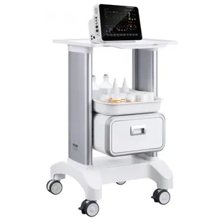 VEVOR Laborwagen mit 2 Ebenen, Laborwagen mit 1 Schublade und 1 oberem Tablett, mobiler medizinischer Wagen aus ABS-Material, Laborrollwagen mit 4 leisen Rädern für Labor, Klinik, Krankenhaus, Salon, weiß VEVOR Laborwagen mit 2 Ebenen, Laborwagen mit 1 Schublade und 1 oberem Tablett, mobiler medizinischer Wagen aus ABS-Material, Laborrollwagen mit 4 leisen Rädern für Labor, Klinik, Krankenhaus, Salon, weiß