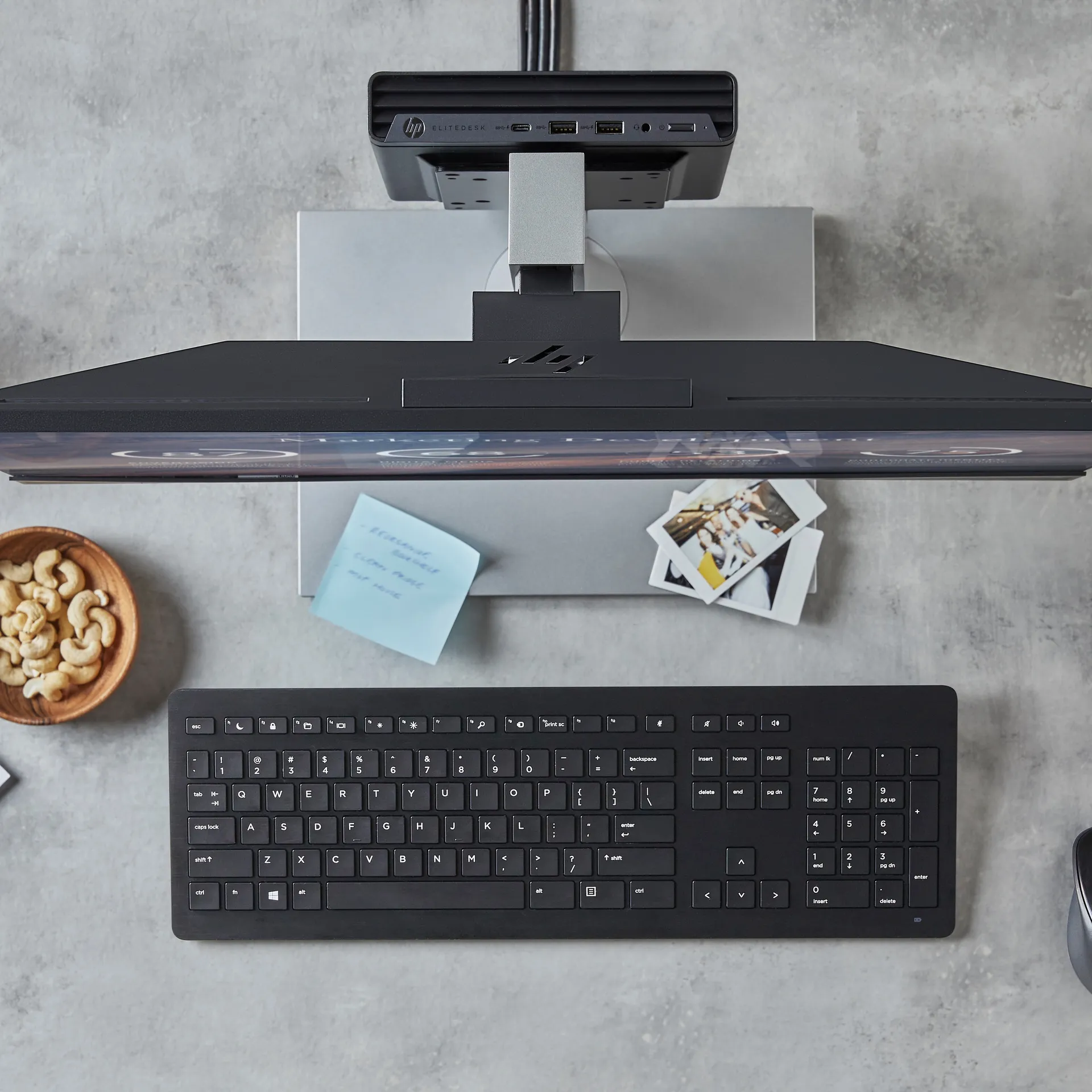 HP Elite Mini 800 G9 Intel® Core™ i5 i5-14500 16 GB DDR5-SDRAM 256 GB SSD Windows 11 Pro Mini PC Mini-PC Schwarz – Bild 4