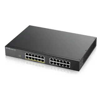 Zyxel GS1900-24EP Managed L2 Gigabit Ethernet (10/100/1000) Power over Ethernet (PoE) Schwarz Zyxel GS1900-24EP Managed L2 Gigabit Ethernet (10/100/1000) Power over Ethernet (PoE) Schwarz