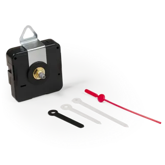 Quarzuhrwerk McPower “CQ-5001“ 1x Kunststoff-Zeigersatz, lautlos, schleichend Quarzuhrwerk McPower “CQ-5001“ 1x Kunststoff-Zeigersatz, lautlos, schleichend