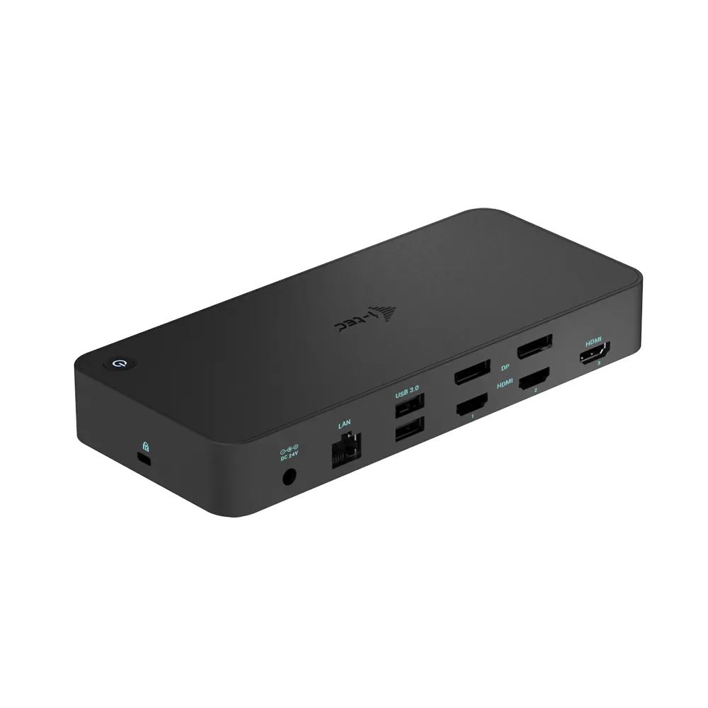 i-tec USB 3.0 / USB-C / Thunderbolt, 3x 4K Docking Station + Power Delivery 100W – Bild 3