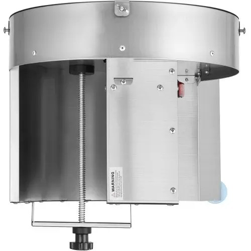 VEVOR Elektrischer Gemüsehobel, 0–12 mm Dicke, Einstellbare Kommerzielle Schneidemaschine, Lebensmittelschneider aus Edelstahl, Große Einfüllöffnung für Kartoffeln, Tomaten – Bild 9