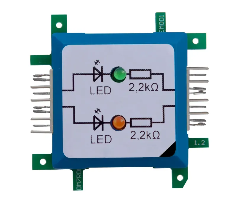 ALLNET Brick’R’knowledge LED dual grün & orange Signal durchverbunden ALLNET Brick’R’knowledge LED dual grün & orange Signal durchverbunden
