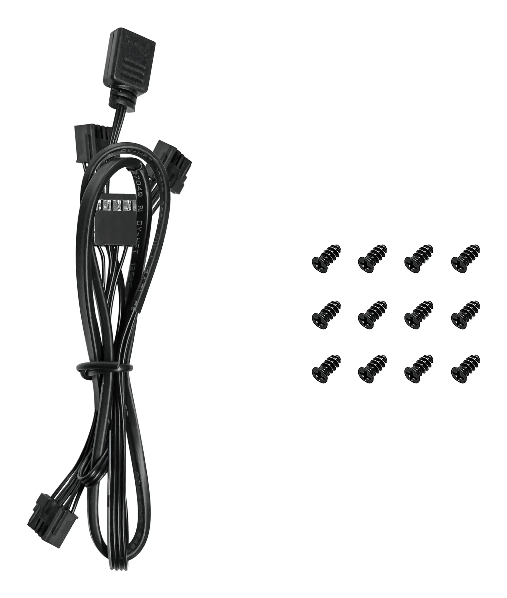 DeepCool FL12-3 in 1 Computergehäuse Ventilator 12 cm Schwarz 3 Stück(e) – Bild 7