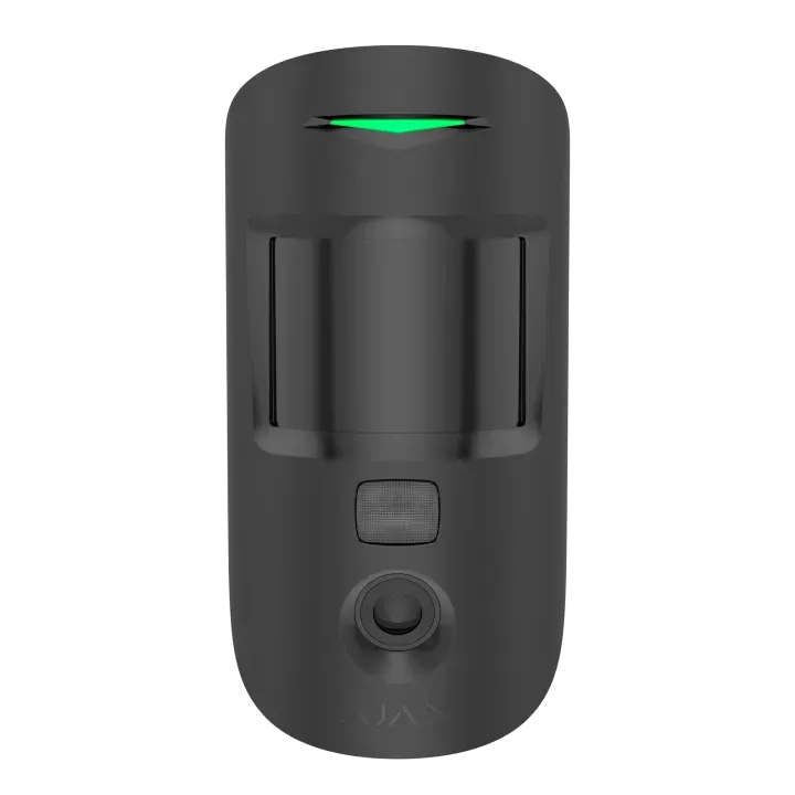AJAX Superior Intrusion Protection • MotionCam HD (PhOD) Jeweller • Wireless • Black AJAX Superior Intrusion Protection • MotionCam HD (PhOD) Jeweller • Wireless • Black