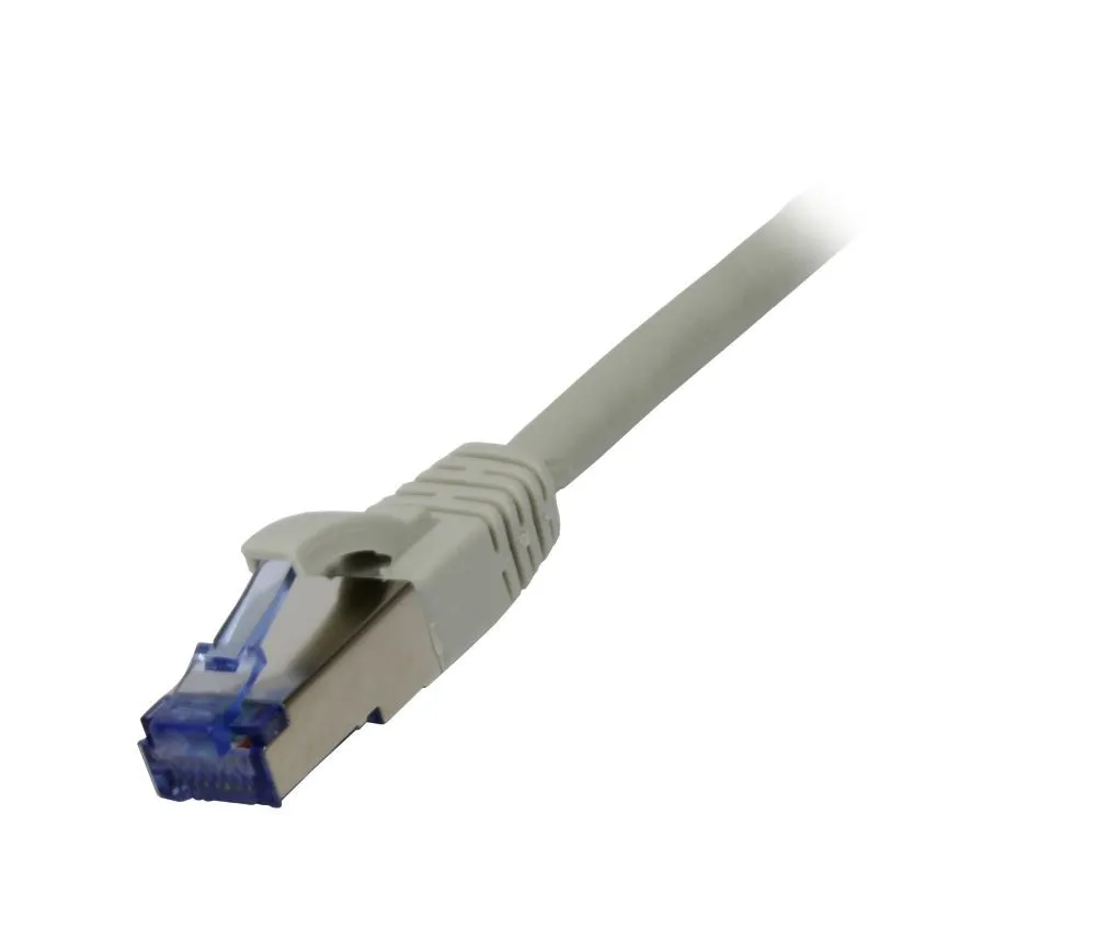 Patchkabel RJ45, CAT6A 500Mhz, 0.25m, grau, S-STP(S/FTP), AWG26, LSZH, Synergy 21 Patchkabel RJ45, CAT6A 500Mhz, 0.25m, grau, S-STP(S/FTP), AWG26, LSZH, Synergy 21