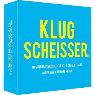 Klugscheisser – Auf fast alles eine Antwort, Partyspiel Klugscheisser – Auf fast alles eine Antwort, Partyspiel