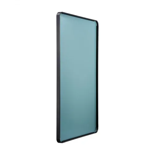VEVOR Wandspiegel Schminkspiegel Badezimmerspiegel 915 x 610 x 25 mm rechteckiger Spiegel, schwarzer Rahmen aus Aluminiumlegierung, mit Z-förmiger Halterung für Badezimmer Schlafzimmer Wohnzimmer – Bild 10