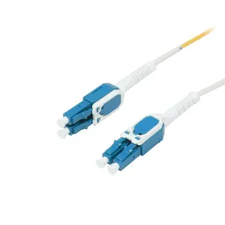 LWL-2-Faser-Patchk. 2mtr.LC-LC, 9/125um, OS2, Uniboot(drehbar), Push/Pull, AD=2mm, Synergy 21 LWL-2-Faser-Patchk. 2mtr.LC-LC, 9/125um, OS2, Uniboot(drehbar), Push/Pull, AD=2mm, Synergy 21