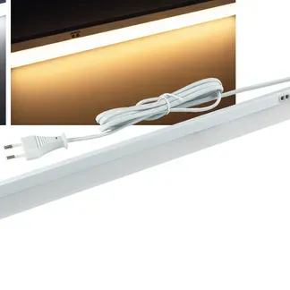 LED Unterbauleuchte “Delgada 600 CCT” 230V, 60cm, IR-Sensor, 3000k – 6500k LED Unterbauleuchte “Delgada 600 CCT” 230V, 60cm, IR-Sensor, 3000k – 6500k