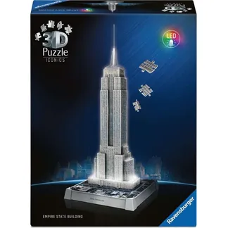 3D Puzzle Iconics: Empire State Building – mit Licht 3D Puzzle Iconics: Empire State Building – mit Licht