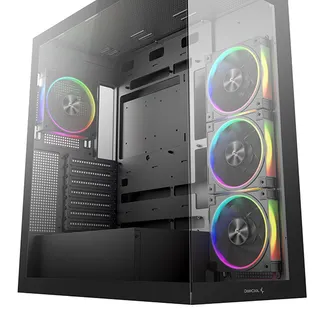 DeepCool CG580 4F V2 Midi Tower Schwarz DeepCool CG580 4F V2 Midi Tower Schwarz