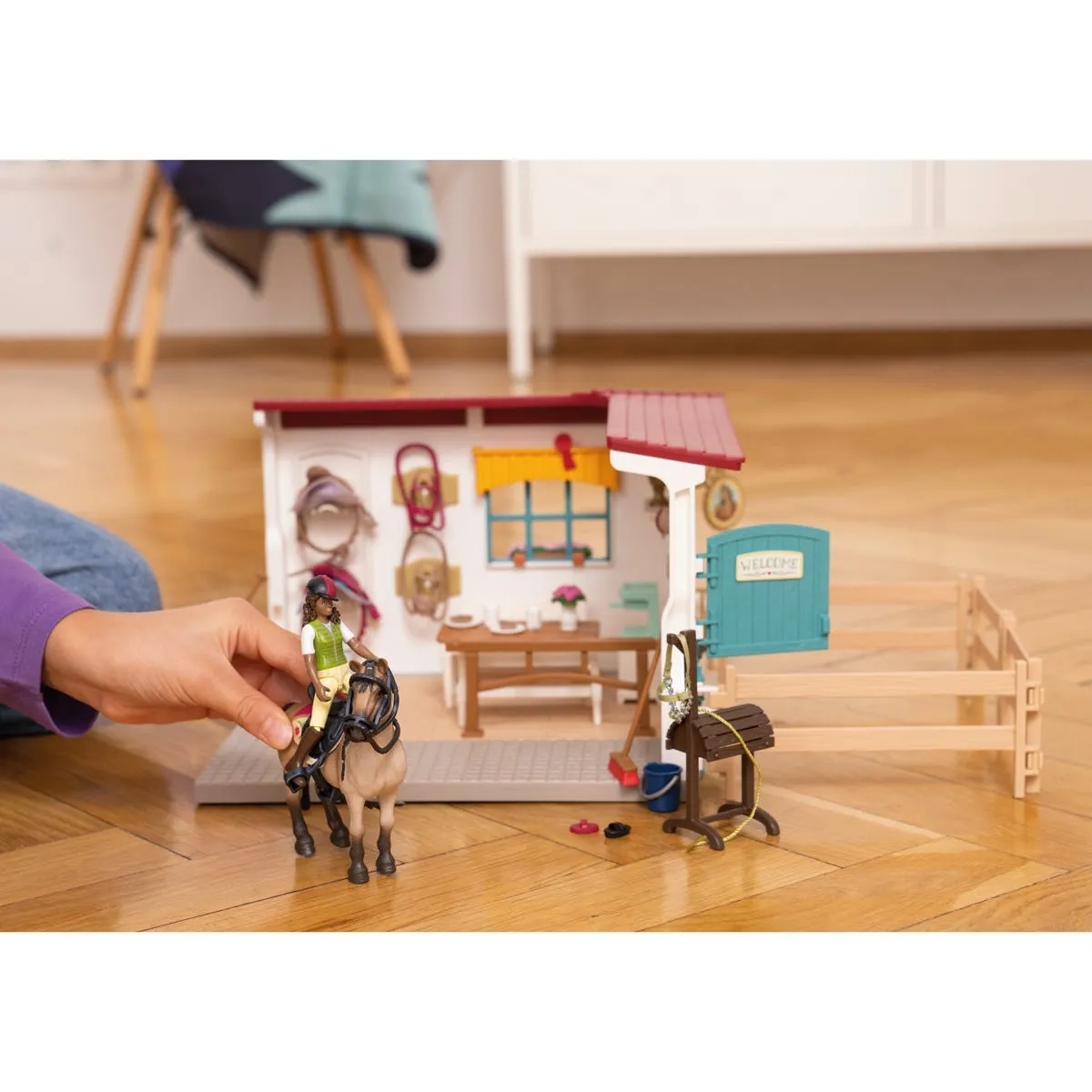 schleich HORSE CLUB 42591 Spielzeug-Set – Bild 2