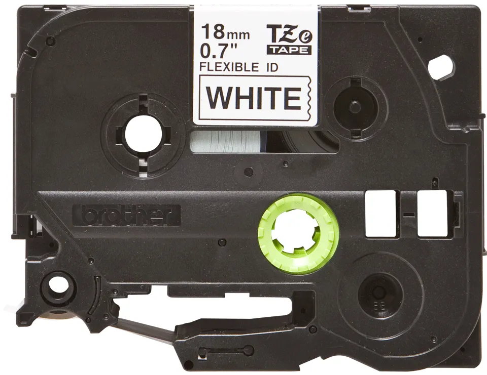 Brother TZE-FX241 Etiketten erstellendes Band Schwarz auf weiss TZ – Bild 2