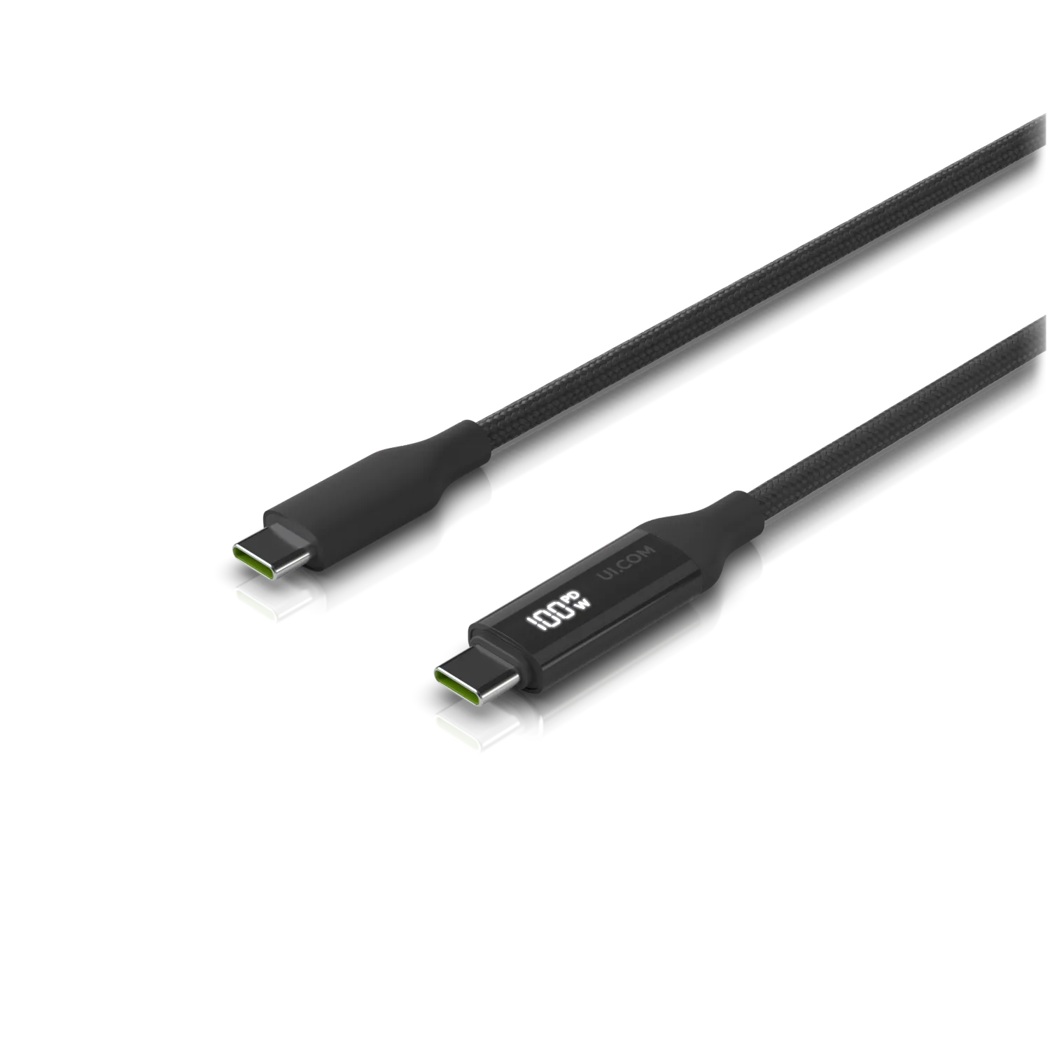 Ubiquiti USB-C Cable with Charge Display • 2m • 100W • UACC-Cable-USB-100W-2M-BK – Bild 3
