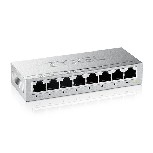 Zyxel GS-108BV5-EU0101F Netzwerk-Switch Unmanaged L2 Gigabit Ethernet (10/100/1000) – Bild 2