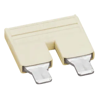 Brücker WAGO, 2-fach, isoliert, lichtgrau Brücker WAGO, 2-fach, isoliert, lichtgrau