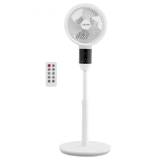 VEVOR Standventilator, Ventilator 80° Oszillierend, Windmaschine mit Leisem Gleichstrommotor, Fernbedienung, 9 Geschwindigkeitsstufen & 4 Intelligenten Modi, Timer, Höhenverstellbar, für Zuhause VEVOR Standventilator, Ventilator 80° Oszillierend, Windmaschine mit Leisem Gleichstrommotor, Fernbedienung, 9 Geschwindigkeitsstufen & 4 Intelligenten Modi, Timer, Höhenverstellbar, für Zuhause