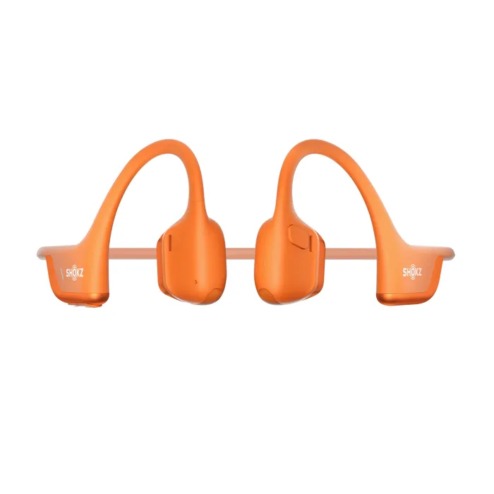 SHOKZ OpenRun Pro 2 Mini Kopfhörer Kabellos Ohrbügel Sport Bluetooth Orange – Bild 2